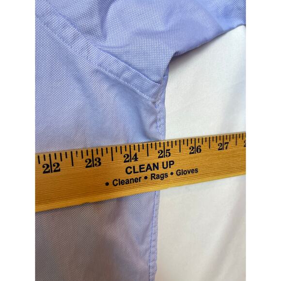 Proper Cloth Mens Size XL Blue Long Sleeve Button Up Collared Dress Shirt Office - Picture 5 of 7